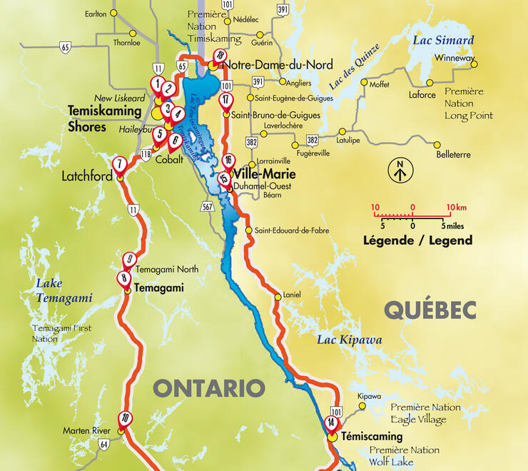 Passeport du tour du lac Témiscamingue | Nord de l'Ontario